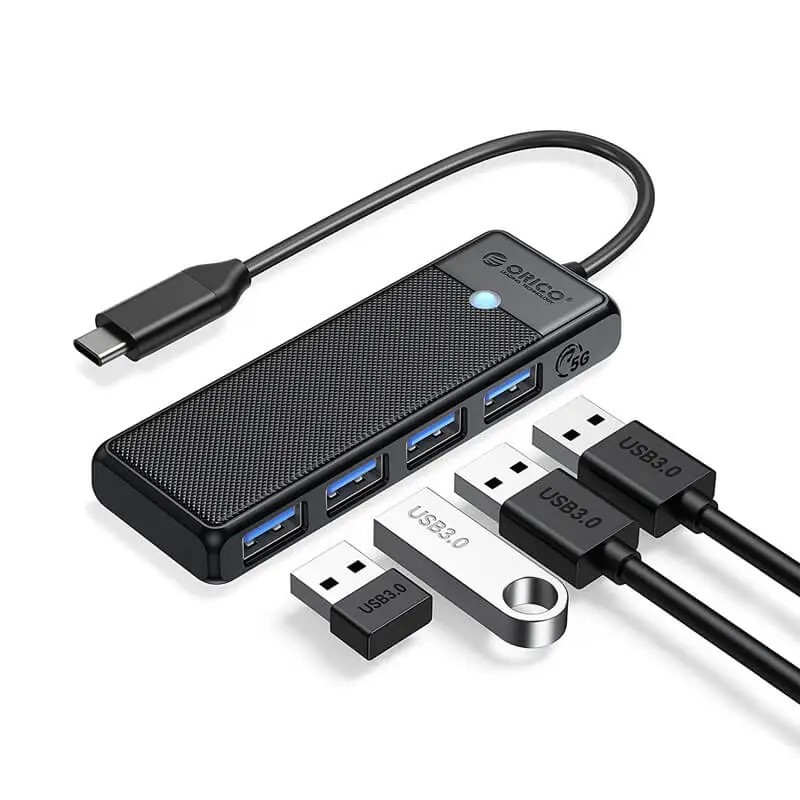Type-C to USB Hub 3.0 4 Ports