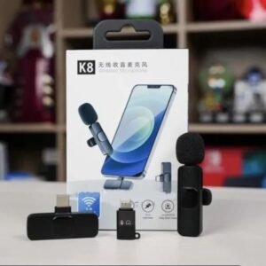 K8 Type-C Wireless Lavalier Microphone