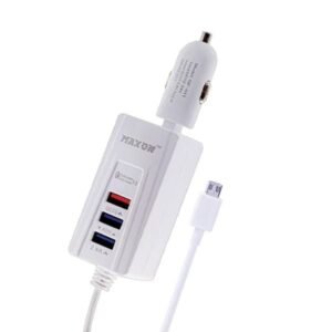 Maxon QF-011 QC3.0 Fast Car Charger with 180 - Adjustable Holder
